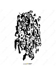 Autocollants De Bande Dessinée Motif Transparent. Formes Abstraites étoiles  Carré Comique Joli Doodssourire Personnages Illustration Stock -  Illustration du caractère, collage: 262745006